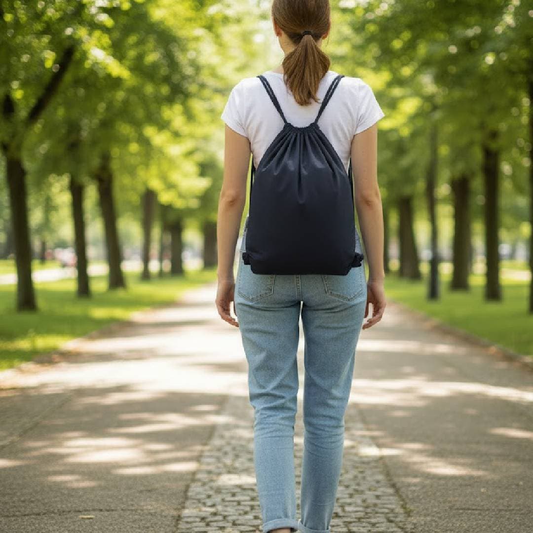 Renkli Hambez Büzgülü Sırt Çantası